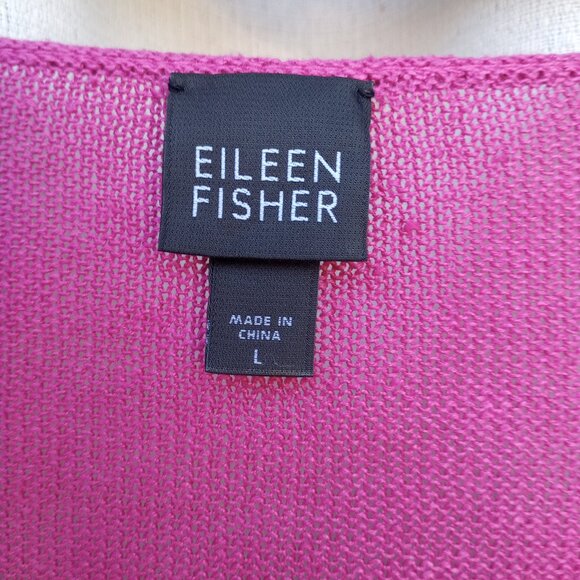 Eileen Fisher Henley Top Sweater Large NWOT - Picture 2 of 5